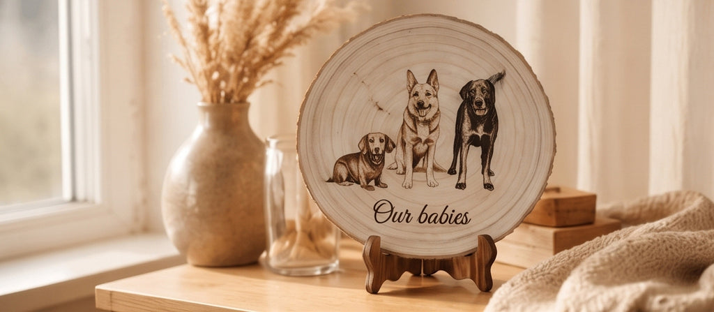 Personalized Photo Engraving Effect on Wood, Custom Couple Portrait Gift, Rustic Anniversary Decor, Engraved Wood Picture, Wedding Gift